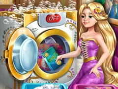 खेल Goldie Princess Laundry Day ऑनलाइन