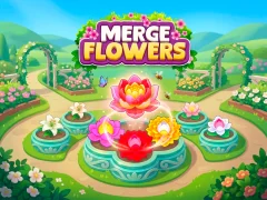खेल Merge Flowers ऑनलाइन