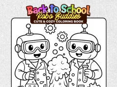 खेल Back to School: Robot Coloring Book ऑनलाइन