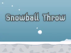 खेल Snowball Throw ऑनलाइन