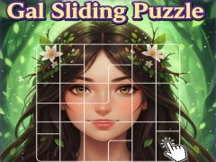 खेल Gal Sliding Puzzle ऑनलाइन