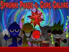 खेल Sprunki Phase 4: Gore Galore ऑनलाइन