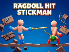 खेल Ragdoll Hit Stickman ऑनलाइन