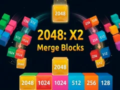 खेल 2048 X2 Merge Blocks ऑनलाइन