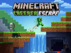 खेल Minecraft Creeper Escape ऑनलाइन