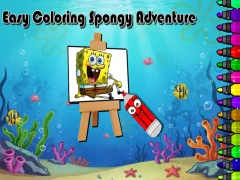 खेल Easy Coloring Spongy Adventure ऑनलाइन