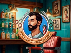 खेल Barber Shop Hair Salon Sim ऑनलाइन