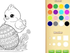खेल Easter Coloring Book for Kids ऑनलाइन