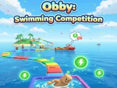 खेल Obby: Swimming competition ऑनलाइन