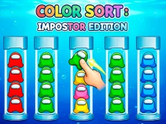 खेल Color Sort: Impostor Edition ऑनलाइन