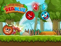 खेल Lover Ball: Red & Blue ऑनलाइन