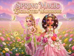खेल Spring Magic Enchanted Wardrobe ऑनलाइन