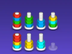 खेल Sort Puzzle - Nuts and Bolts ऑनलाइन