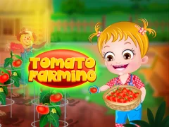 खेल Baby Hazel. Tomato farming ऑनलाइन