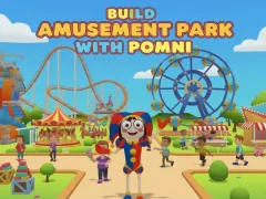 खेल Build Amusement Park with Pomni ऑनलाइन