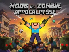 खेल Noob vs Zombie Apocalypse ऑनलाइन
