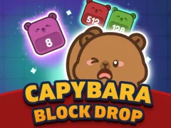 खेल Capybara Block Drop ऑनलाइन