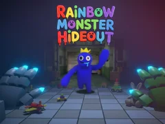 खेल Rainbow Monster Hideout 3D ऑनलाइन