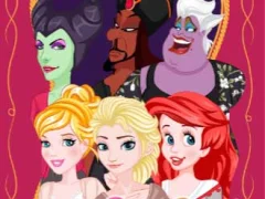 खेल Princess vs Villain Face Swap ऑनलाइन