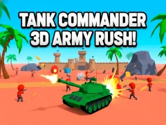 खेल Tank Commander 3d Army Rush! ऑनलाइन