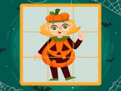 खेल Halloween Puzzles ऑनलाइन