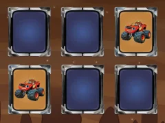 खेल Monster Trucks Memory ऑनलाइन