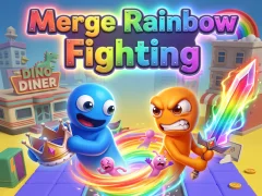 खेल Merge Rainbow Fighting ऑनलाइन