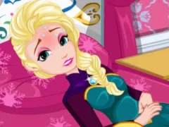 खेल Elsa Stomach Virus ऑनलाइन