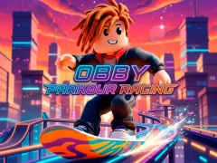 खेल Obby Parkour Racing ऑनलाइन