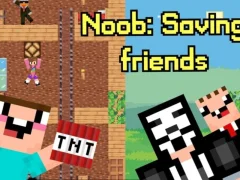 खेल Noob: Saving Friends ऑनलाइन