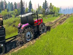 खेल Real Chain Tractor Towing Train Simulator ऑनलाइन