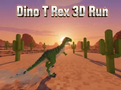 खेल Dino T Rex 3D Run ऑनलाइन