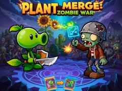 खेल Plant Merge: Zombie War ऑनलाइन