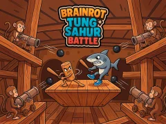 खेल Brainrot Tung Sahur Battle ऑनलाइन