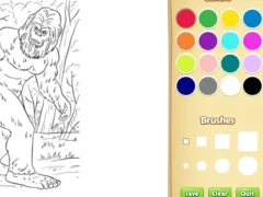 खेल Bigfoot Coloring Book ऑनलाइन
