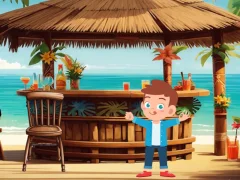 खेल Lost Island Escape ऑनलाइन