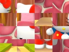 खेल Hello Kitty Video Puzzle ऑनलाइन