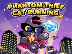 खेल Phantom thief Cat Running ऑनलाइन