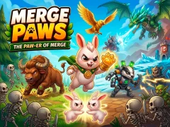 खेल Merge Paws ऑनलाइन