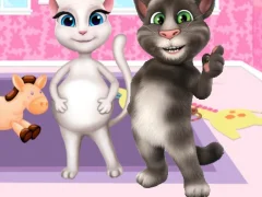 खेल Preganat Kitty Room Decor ऑनलाइन