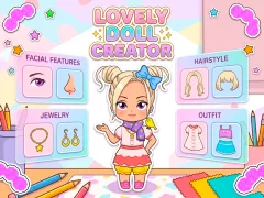 खेल Lovely Doll Creator ऑनलाइन