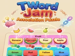 खेल Word Jam Association Puzzle ऑनलाइन