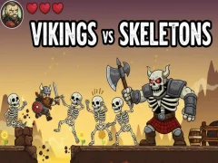 खेल Vikings Vs Skeletons ऑनलाइन