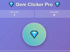 खेल Gem Clicker Pro ऑनलाइन