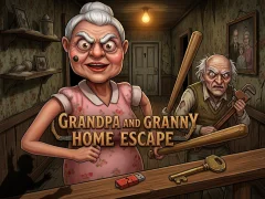 खेल Grandpa And Granny Home Escape ऑनलाइन