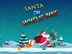 खेल Santa On Wheelie Bike ऑनलाइन