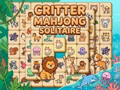 खेल Critter Mahjong Solitaire ऑनलाइन