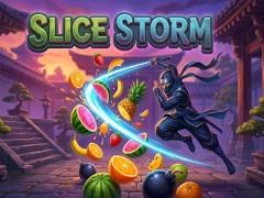 खेल Slice Storm ऑनलाइन