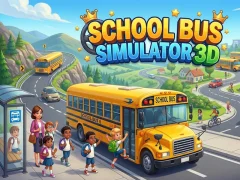 खेल School Bus Simulator 3D ऑनलाइन