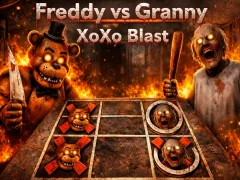 खेल Freddy vs Granny XoXo Blast ऑनलाइन